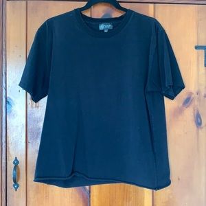Top shop slight crop tee